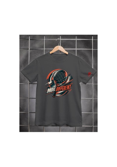 Segungear Movedifferent Erkek Regular Fit Baskılı Spor Tişört Gri - 933732722 Gri