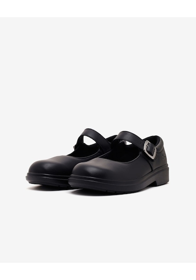 Skechers Smooth Tracks Büyük Kız Çocuk Siyah Okul Ayakkabısı 319208l Bbk