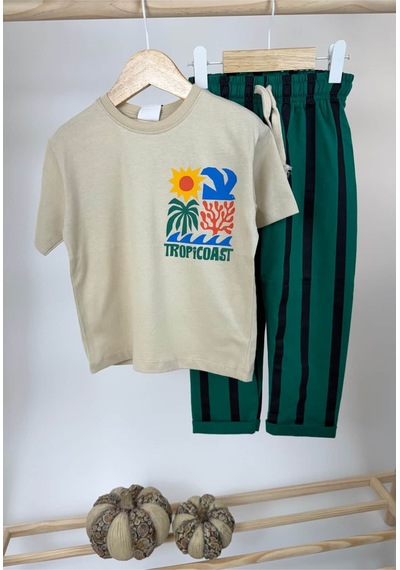 Poala Kids Tropicoast Uzun Takım Çok Renkli