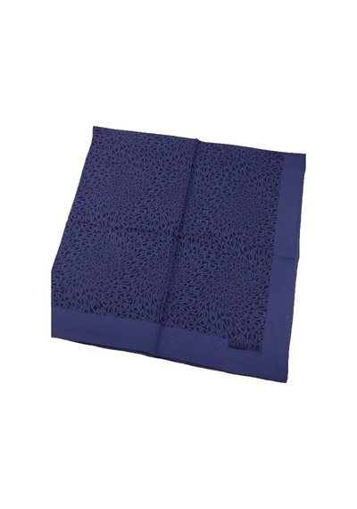 Mim Eşarp Mısırlı Eşarpları Siena Eşarp 100x100 Cm Lacivert