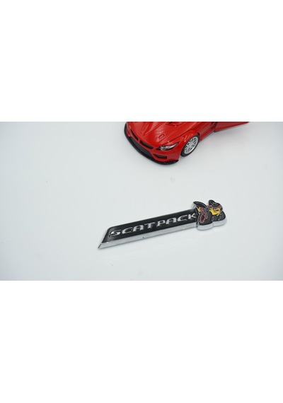 Ford Scatpack Ram Challenger Rt Srt Charger Bagaj Metal Yazı Logo