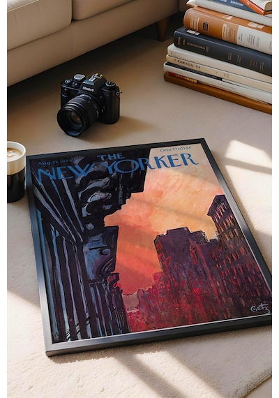 The New Yorker Çerçeveli Tablo August 27 1979