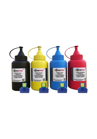Sharp Mx-27 Toner Tozu Ve Çipi Set / Mx2300 / Mx2700 / Mx4501