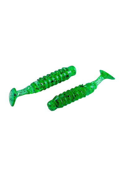 Silikon Kurt Yem - 1,5g 45mm - Fishack - 10 Adet - Yeşil