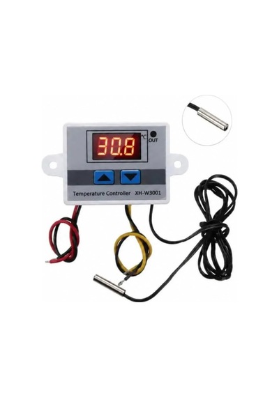 Kuluçka Dijital Termostat Seti, Fan, Adaptör, Higrometre, 1500w, -50 C İle 110 C, Kuluçka Makinesi İçin