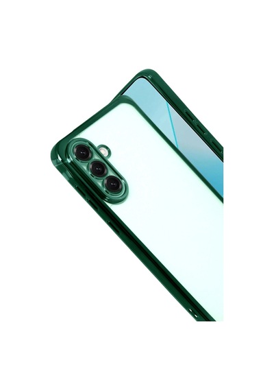 Samsung Galaxy Uyumlu, A17 5g Lensli Silikon - Yeşil