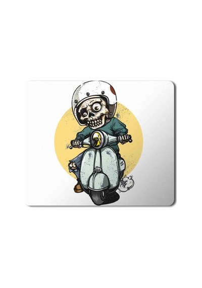 Motorsiklet Motorcu Iskelet Mouse Pad Mousepad