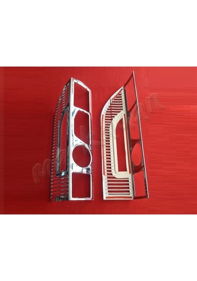 Markadan Peugeot Boxer Krom Stop Çerçevesi 2006-2014 2 Parça Abs N11.1624