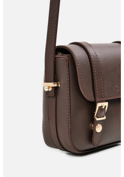 K&s Mini Çapraz Askılı Çanta Kahve