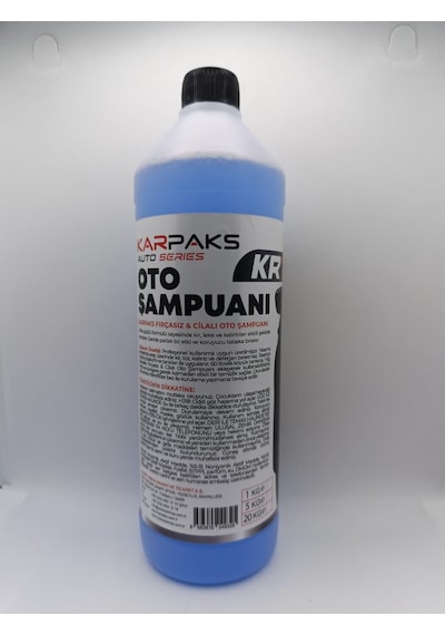 Karpaks Kr7 Oto Şampuan 1 Lt Yoğun Köpüklü Araç Yıkama Şampuanı