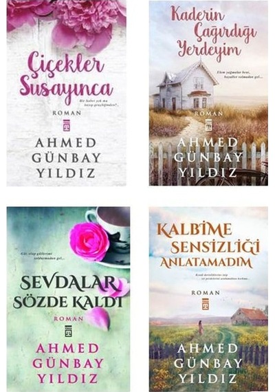 Ahmed Günbay Yıldız Sevda Seti 4 Kitap