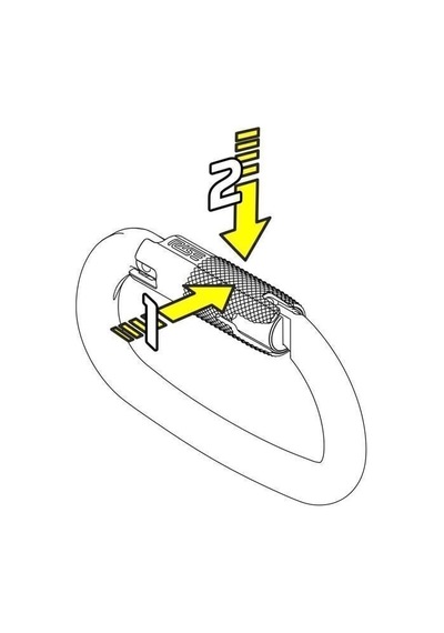 Kong Ovalone Alu Rıse Lock 26kn Otomatik Triactlock 3 Kilitli Alüminyum Oval Karabina 712le0opokk Or Turuncu