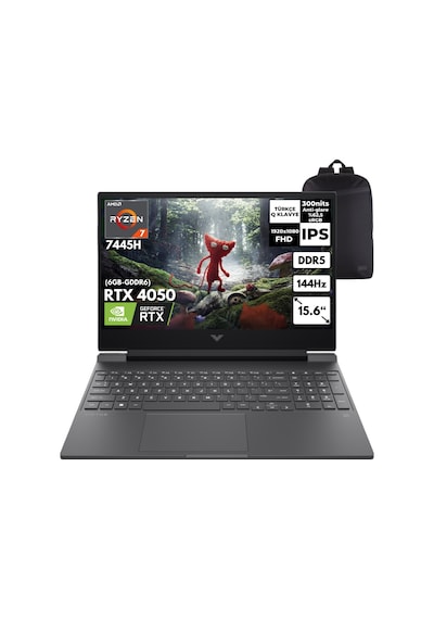 Hp Victus 15-FB3038NT BX9U9EAHMF89 R7-7445H 48 GB 2 TB SSD RTX4050 6 GB 15.6" W10H Dizüstü Bilgisayar