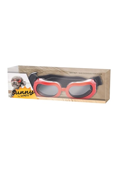 M-pets Sunny Daytrip Köpek Gözlüğü Kırmızı 15,2x4,9 Cm 244-54043.01