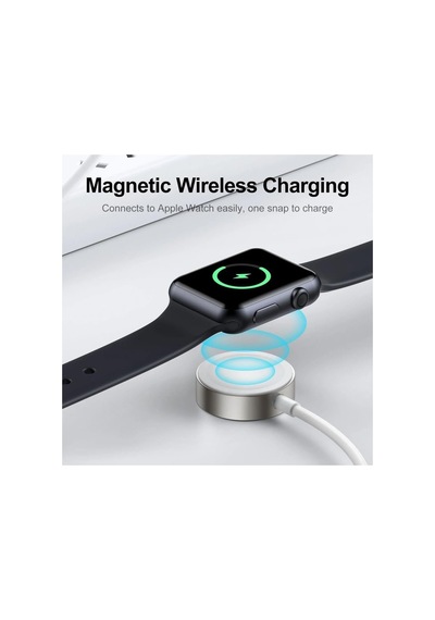 S-iw005 Type-c Apple Watch Uyumlu 2in1 Manyetik Şarj Çok Renkli