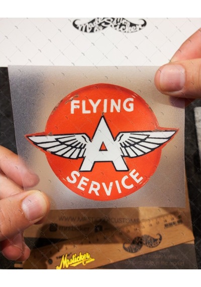 Bay Etiket Msl25 Ucus Servisi (Flying Service) Sticker