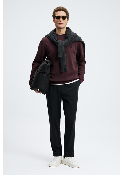 Lufian Grand Erkek Sweatshirt 112030192 Mor