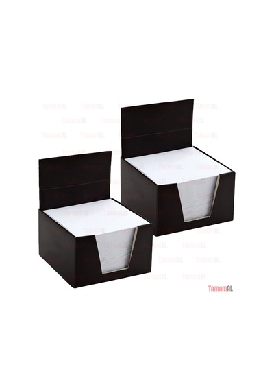 2 Adet Küp Bloknot 500 Yaprak 85X85 Mm Kare1.Hamur Beyaz Kağıt