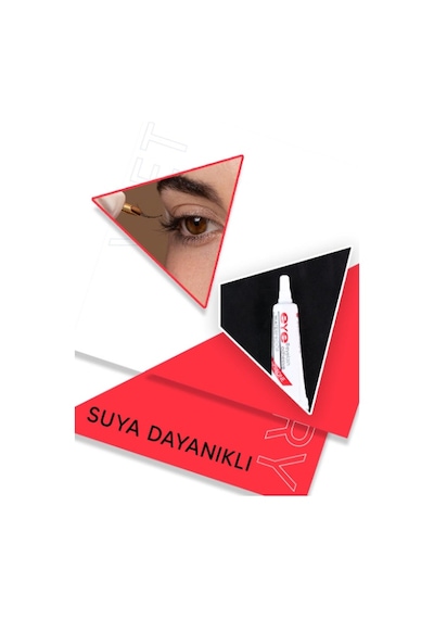 Su Geçirmez Kirpik Yapıştırıcısı Glue Siyah Renk Diğer