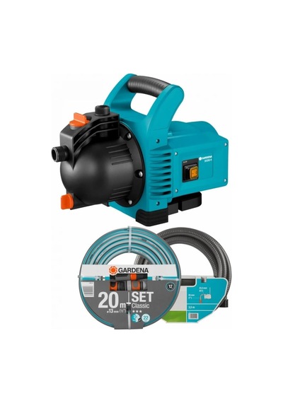 Gardena 1717 Classic Bahçe Pompası Seti 3000/4