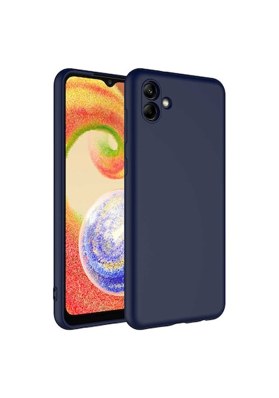 Zore Galaxy A04 Kılıf Ogaa Mara Lansman Kapak - Lacivert