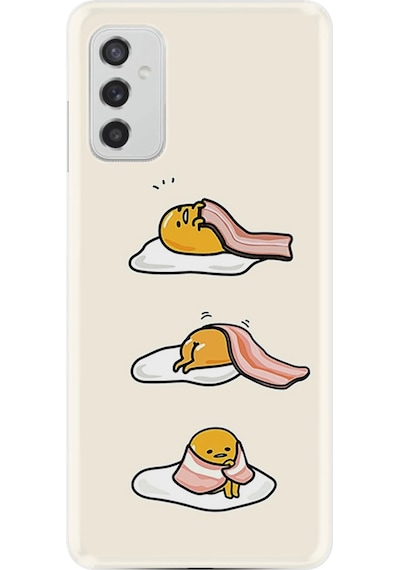 Samsung Uyumlu Galaxy M52 Kılıf Silikon Sweety Egg 1322