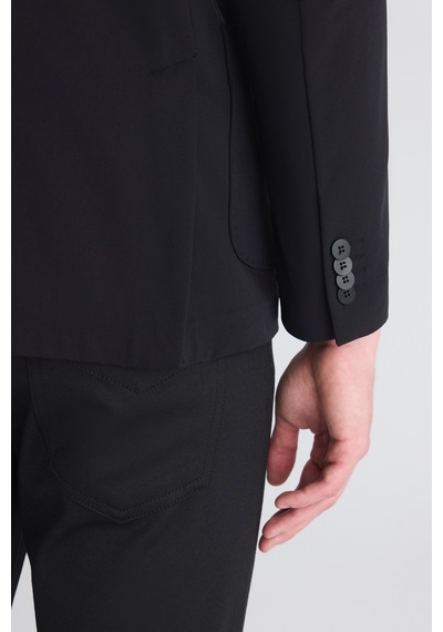 D's Damat Ds Damat Slim Fit Siyah Düz Kumaş Ceket 5hc04st14436m Çok Renkli
