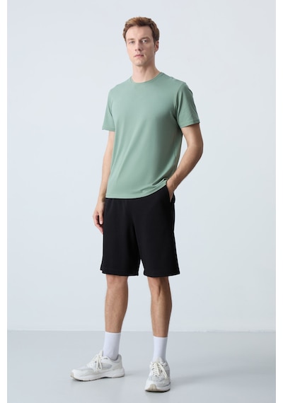 Air Jones Tommy Life Siyah Pamuklu Kalın Yumuşak Dokulu Standart Fit Basic Erkek Şort - 81275 Siyah Air Jones Tommy Life Siyah Pamuklu Kalın Yumuşak Dokulu Standart Fit Basic Erkek Şort - 81275 Siyah