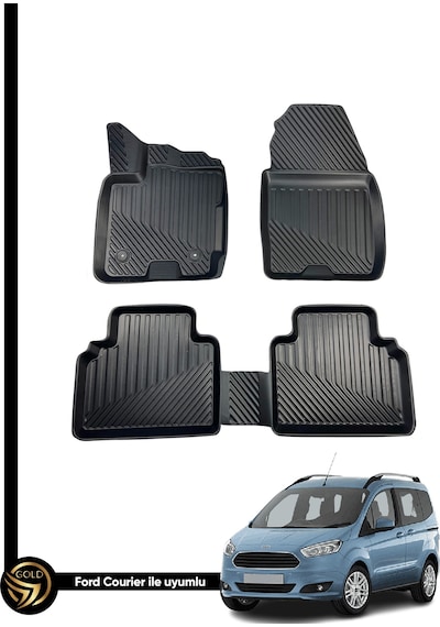 Ford Courier 3d Oto Paspas Birebir Uyumlu Araca Özel