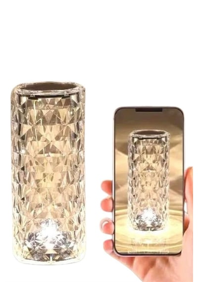 Yeni Nesil Modern Kristal Masa Ve Gece Lambası Dokunmatik Renk Değiştirebilen Diğer 34524428