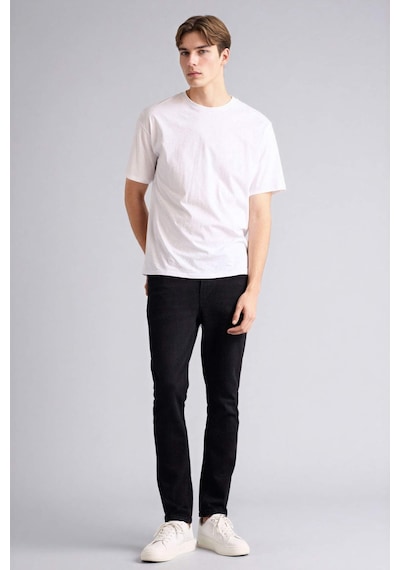 DeFacto Pedro Slim Fit Dar Kalıp Normal Bel Dar Paça Jean Pantolon R8788AZ25AUNM40