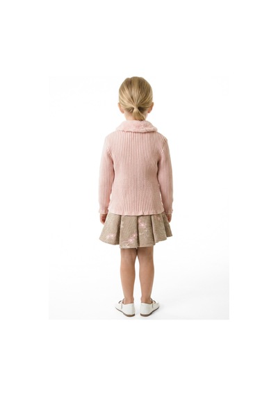 Xo Kids Kız Çocuk Elbise 3-7 Yaş 4772 Pembe