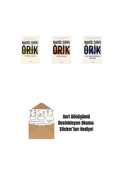 İstanbul Yazıları + Resim Yazıları + Eski Zaman Kadınları Arasında + Okuma Sticker'ları