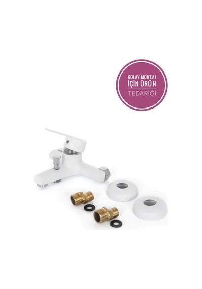 Sardıcı Beyaz Delta Set 3'lü Beyaz