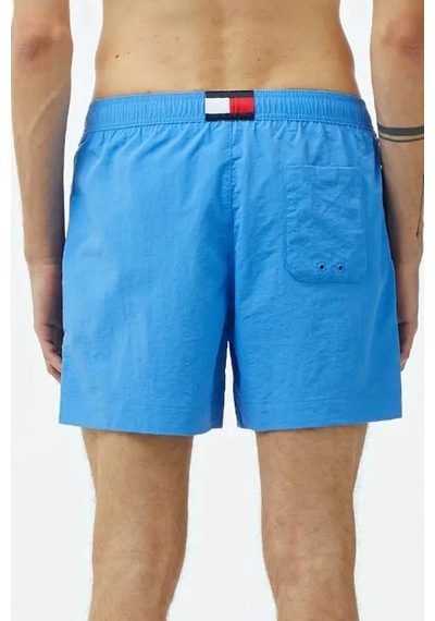 Tommy Hilfiger Medium Drawstring Men's Swimming Reguler Fit Shorts Erkek Deniz Şortu Mavi
