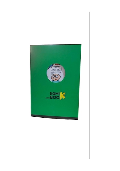 Paklon Kareli A7 Komik Notebook Yeşil