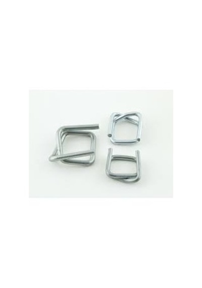 Bukle Çember Tokası 16 mm Polyester ve kompozit çemberler için (1000 adet)