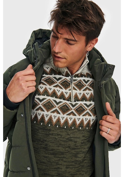 Only & Sons Erkek Mont 22019598 Haki