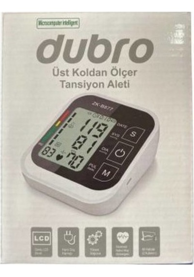 Dubro ZK-B877 Koldan Ölçer Tansiyon Aleti
