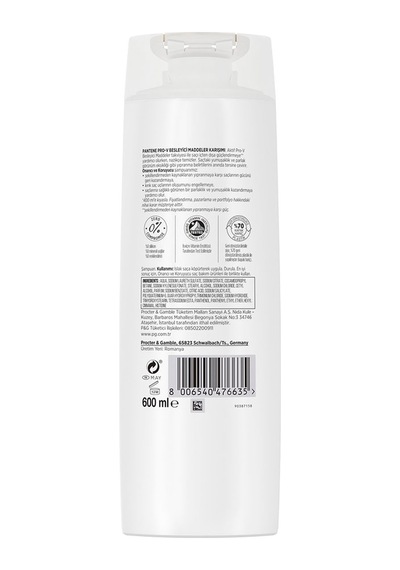 Pantene Onarıcı ve Koruyucu Şampuan 600 ML