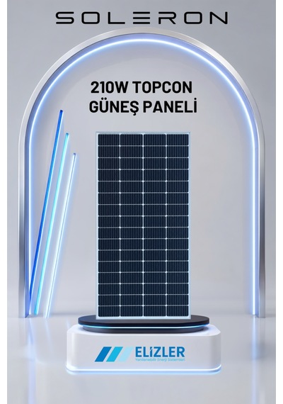 210w Topcon Güneş Paneli