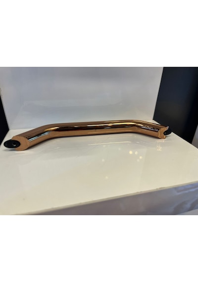 Tower Metal Kulp 160mm Rose+mat Siyah Dolap Kapak Modern Tv Ünite Çekmece Mobilya Komidin Vestiyer Rose - Siyah