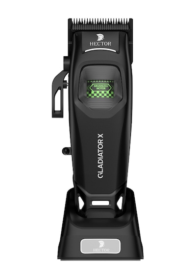 Hector Gladiator X 8000 Rpm Bldc Motor Işıklı Saç Kesim Ve Çizim Tıraş Makinesi Siyah