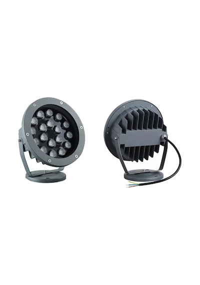 Bahçe Led Armatür Paslanmaz Dekoratif Dış Mekan Aydınlatma Lamba Spot Gösteri Sıcak Beyaz A-1305 18w 220v Ip68 Sıcak Beyaz