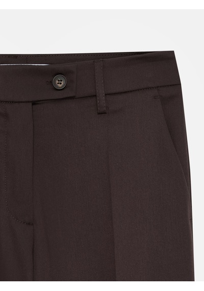 Dilvin 72658 Orta Bel Kumaş Pantolon-kahve