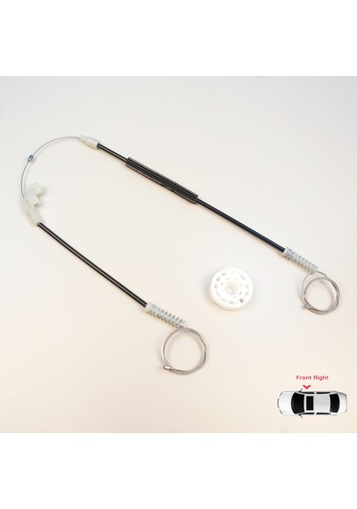 Bross Otomotiv Mitsubishi Carisma Da 95-2006 4/5 Kapı İçin Ön Sağ Cam Kriko Seti