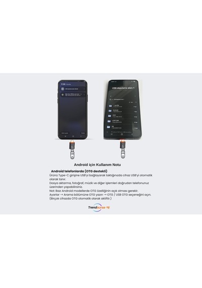 Usb Type-c 6a 120w Gen 3.1 Otg Dönüşrüeücü Adaptör 1 Adet