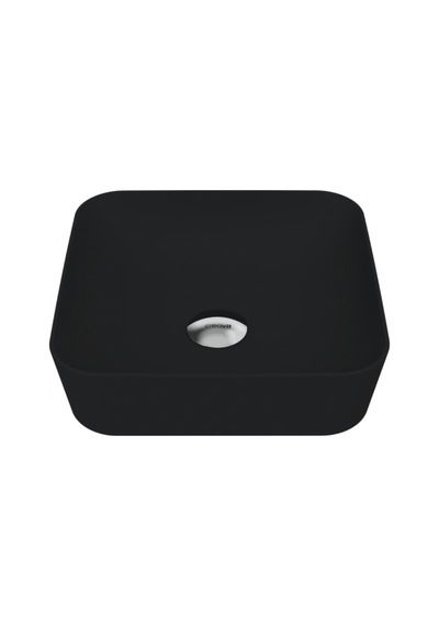 Creavit Ultra Kare Çanak Lavabo 40cm Mat Siyah Ul040-00sm00e-0000
