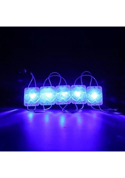 Powermaster Pm-14721 12 Volt 2 Watt Mavi Sabit 4333-3030 Modül Led 43x33x28mm