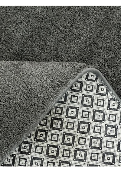 Raschel Carpet Koyu Gri Mikro Polyester Kaymaz Taban Shaggy Halı, 200 X 290 Diğer